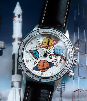 Мануфактура Fortis вышла в открытый космос со своими часами Fortis Space-Art Edition на борту космического корабля с российской ракетой «ПРОТОН».