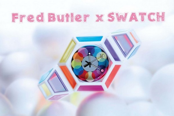 часы от Swatch и Fred Butler