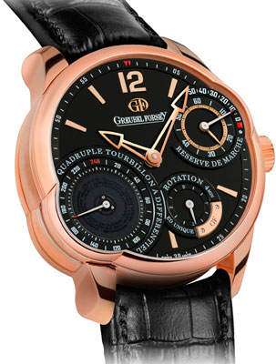 часы Quadruple Tourbillon Secret RG от Greubel Forsey