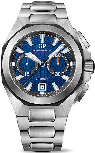  Stainless Steel Chrono Hawk  Girard-Perregaux