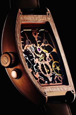 задняя сторона часов Franck Muller Giga Gong Tourbillon (Ref. 8889 T G GONG SQT BR)