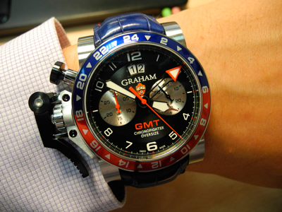 часы Graham-London Chronofighter GMT