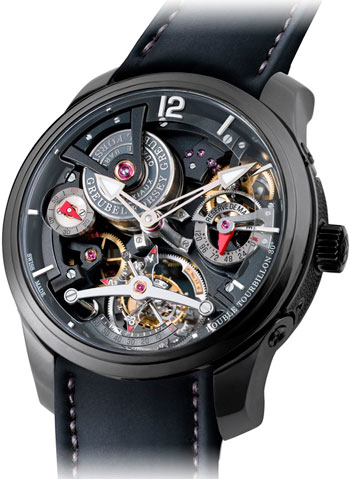  Double Tourbillon Technique Black  Greubel Forsey