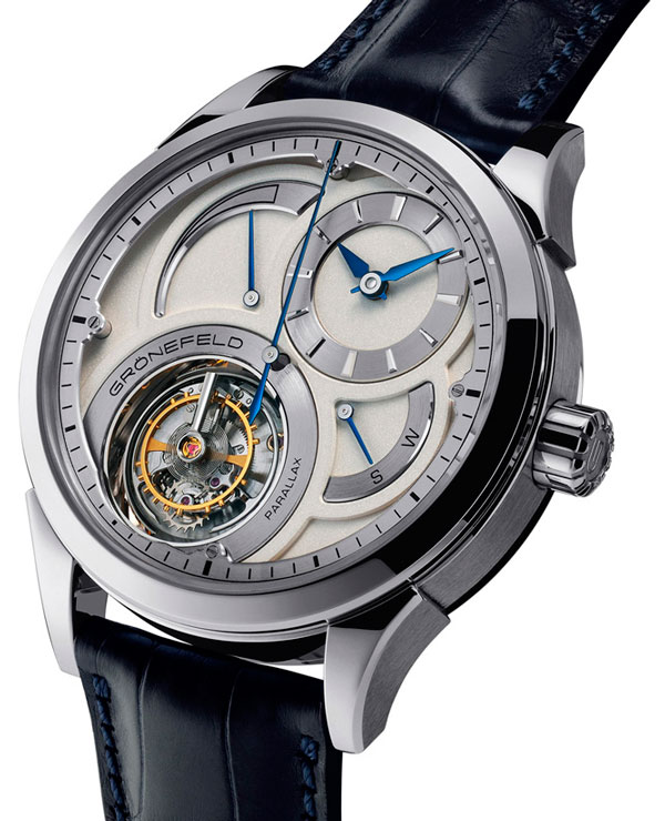 BaselWorld 2014:  часы Parallax Tourbillon от Grönefeld 