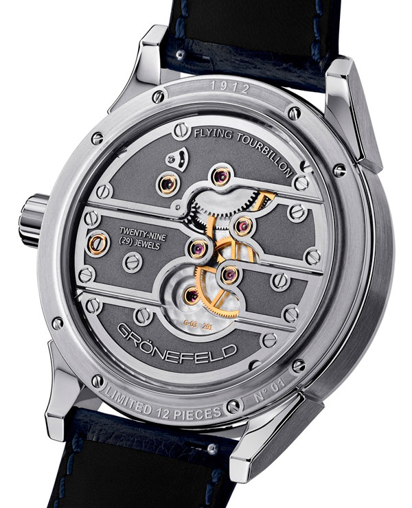 BaselWorld 2014:  часы Parallax Tourbillon от Grönefeld 