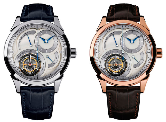 Часы Parallax Tourbillon от Grönefeld Часы Parallax Tourbillon от Grönefeld