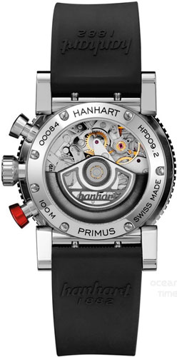 задняя сторона часов Primus DIVER