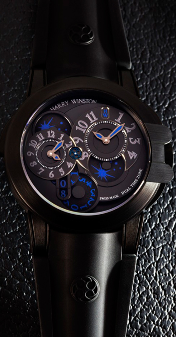 часы Ocean Dual Time Black (DLC)