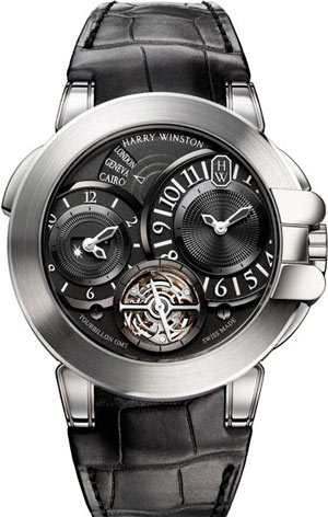Часы Harry Winston Ocean Tourbillon GMT