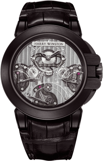 часы Ocean Triple Retrograde Chronograph Black Zalium