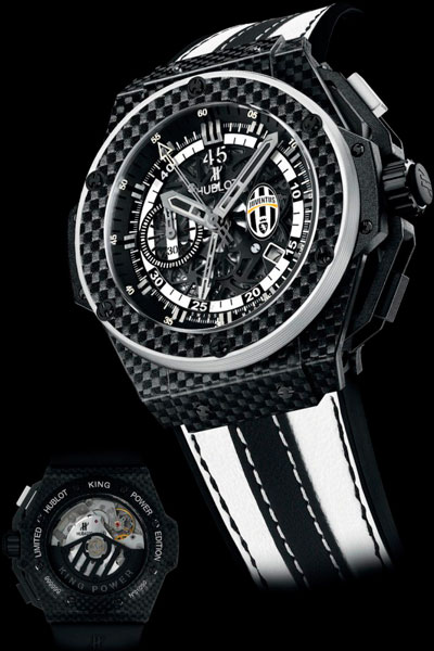 Часы King Power Juventus Turin от Hublot в честь футбольного клуба Ювентус