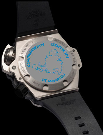 задняя сторона часов Oceanographic 4000 Caribbean