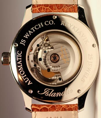 задняя сторона часов Islandus 44mm задняя сторона часов Islandus 44mm