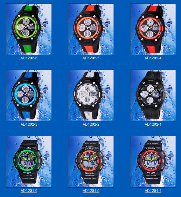   2012    Ohsen - SJumping-figure-Watches-Plastic