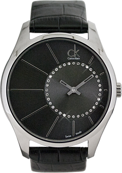 Мужские часы Calvin Klein Deluxe с бриллиантами