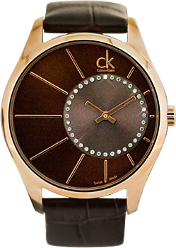 Мужские часы Calvin Klein Deluxe с бриллиантами