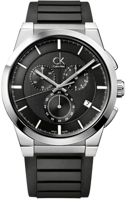 часы Calvin Klein Dart (Ref. K2S371D1) – типичный хронограф, на базе кварцевого механизма
