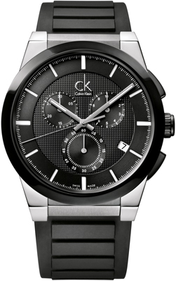 часы Calvin Klein Dart (Ref. K2S37CD1) – типичный хронограф, на базе кварцевого механизма