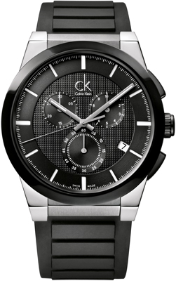 часы Calvin Klein Dart (Ref. K2S37CD1) – типичный хронограф, на базе кварцевого механизма часы Calvin Klein Dart (Ref. K2S37CD1) – типичный хронограф, на базе кварцевого механизма