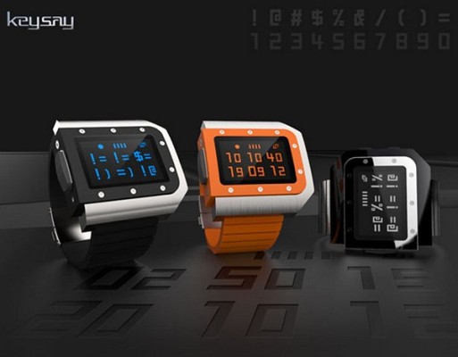 Keysay watch - часы с клавиатурой