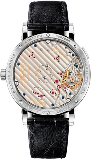 задняя сторона часов Grand Lange 1 Lumen