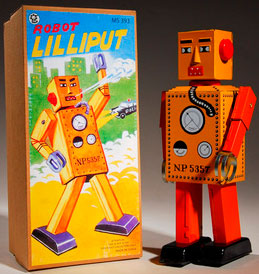 Робот Lilliput, Япония, 1950 гг. Робот Lilliput, Япония, 1950 гг.