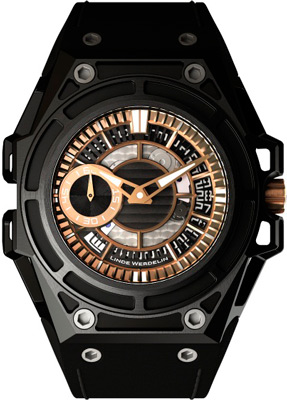 часы Spidolite II Black Gold от Linde Werdelin