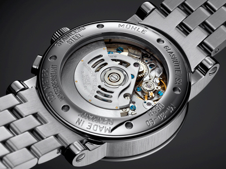 задняя сторона часов Teutonia II Chronograph
