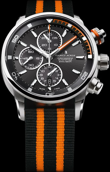 Обладателям часов Maurice Lacroix Pontos S Diving Chronographs позавидовал бы сам великий и могучий Посейдон!