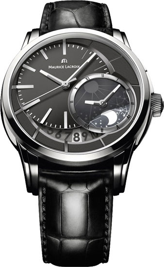 Часы Maurice Lacroix Pontos Décentrique GMT Stainless претендуют на право сниматься в блокбастере.