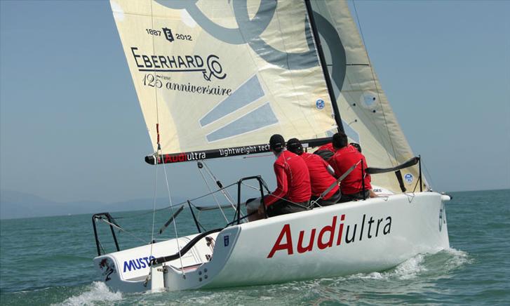 Триумф команды Audi Eberhard на австрийском кубке Melges 24