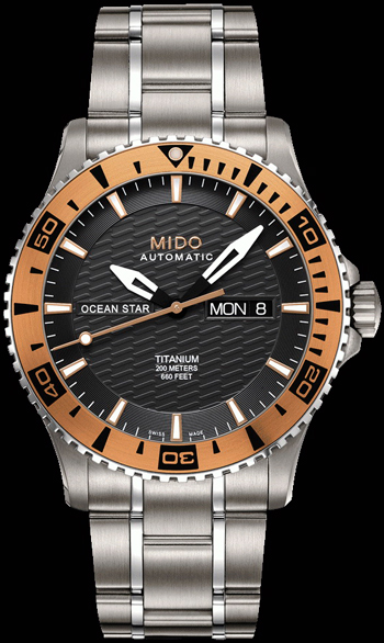 часы Ocean Star Captain IV Titanium