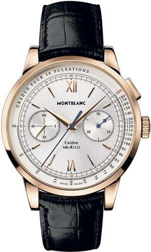 Часы Montblanc Meisterstück Heritage Pulsograph (Ref. 111626)