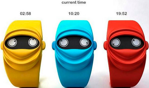 Часы-робот Ninja Time - определение времени Часы-робот Ninja Time - определение времени
