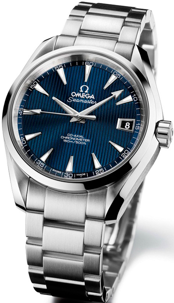 часы Seamaster Aqua Terra 150M Blue Dial