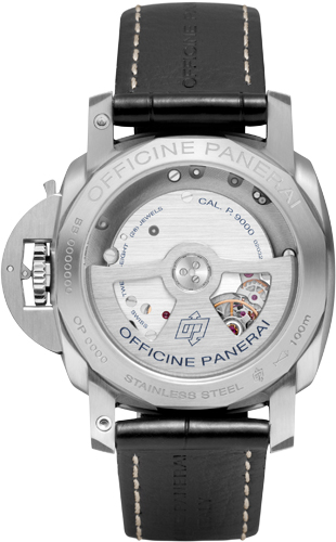 задняя сторона часов Luminor Marina 1950 3 Days Automatic (PAM00392)