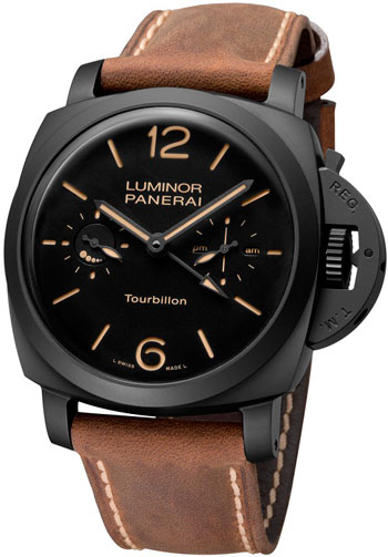 часы Luminor 1950 Tourbillon GMT Ceramica (Ref: PAM00396)