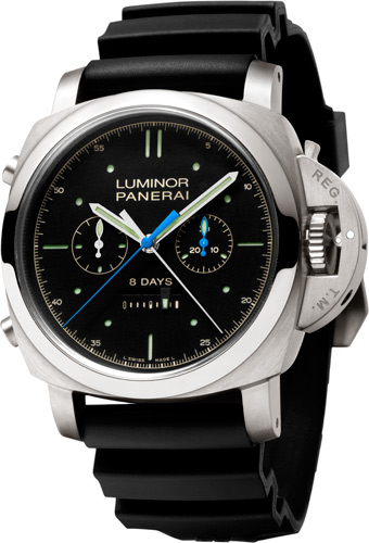 часы Luminor 1950 Rattrapante 8 Days Titanio (Ref. PAM00530)