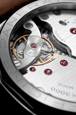 задняя сторона часов Panerai Luminor 1950 Left-Handed 3 Days (PAM00577)