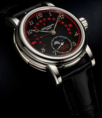  Patek Philippe Platinum Ref 5016 Black & Red