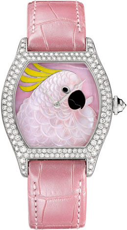 часы Large model Tortue, Cockatoo motif