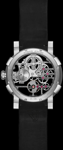 задняя сторона часов RJ-Romain Jerome Skylab