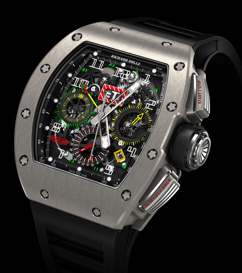 Часы RM 11-02 Automatic Flyback Chronograph Dual Time Zone от Richard Mille