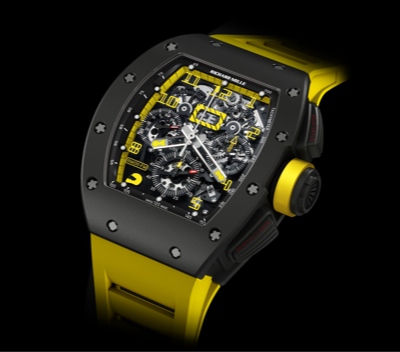 часы Richard Mille RM 011 Felipe Massa Flyback Chronograph CARBON