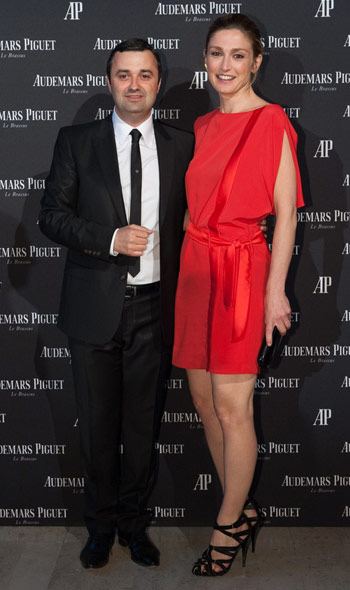 Nicolas Besançon and Julie Gayet