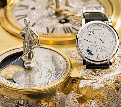 часы Lange 1 Tourbillon Perpetual Calendar