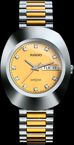 Мужские часы Rado Original с бриллиантами