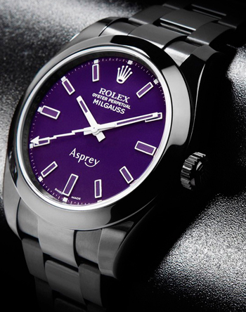 часы Rolex Milgauss от Asprey и Bamford Watch Department часы Rolex Milgauss от Asprey и Bamford Watch Department