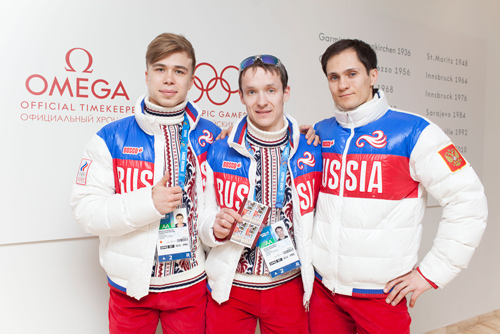 Russain Short track team