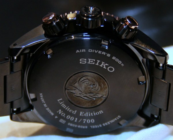 задняя сторона часов Ananta Automatic Chronograph Urushi LE